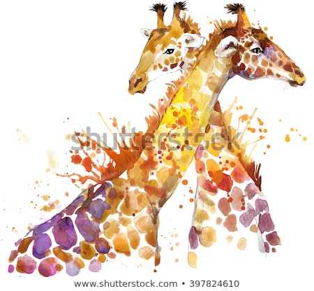 giraffe-watercolor-illustration-splash-textured-450w-397824610.jpg
