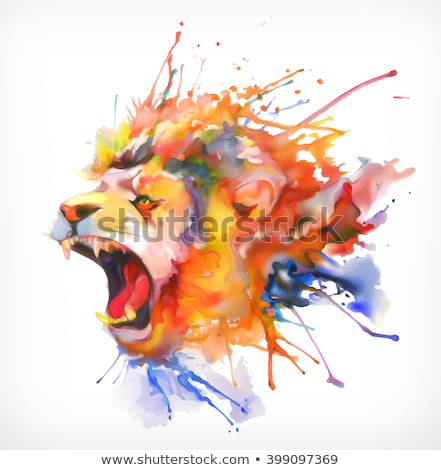 watercolor-painting-roaring-lion-vector-450w-399097369.jpg